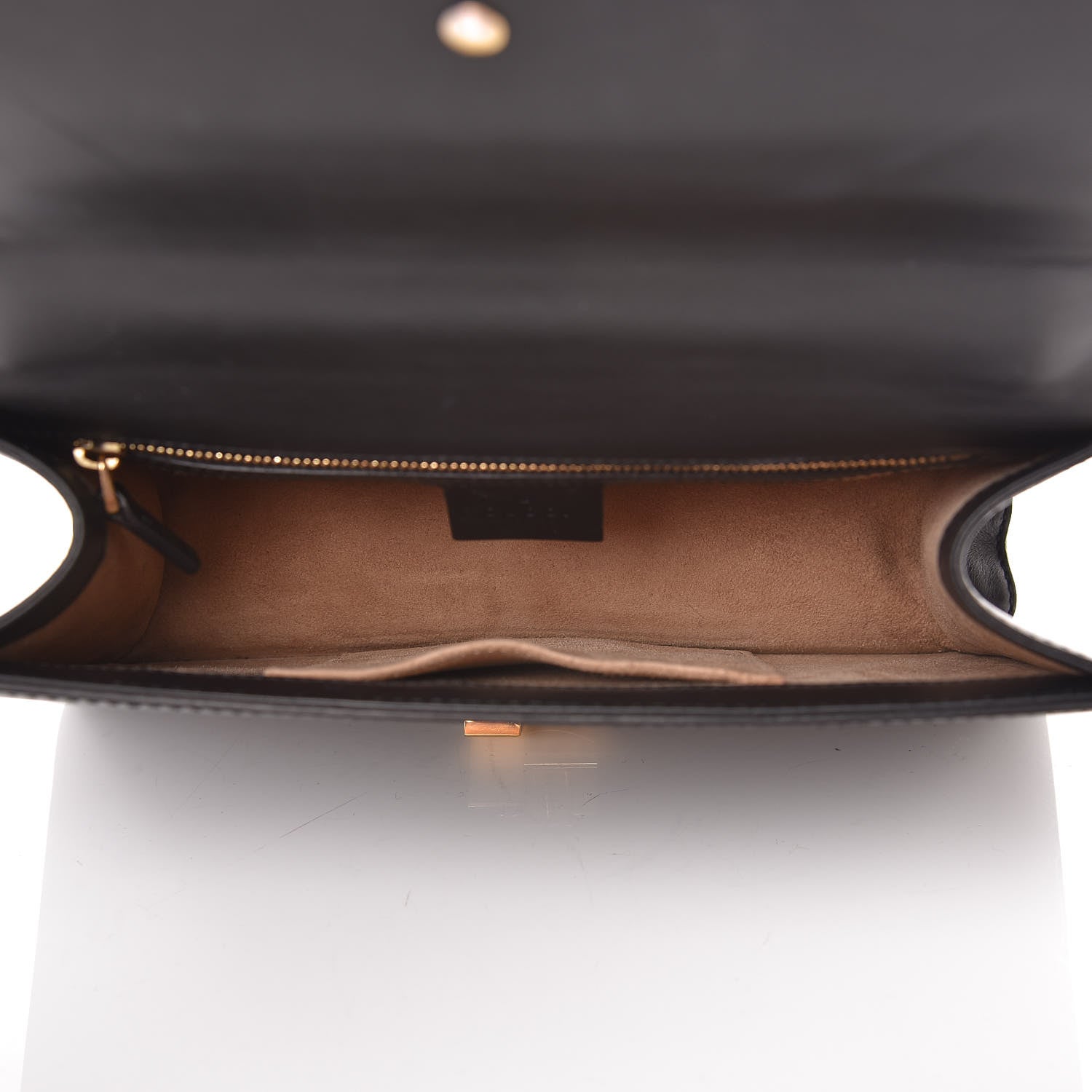 Gucci Calfskin Small Sylvie Shoulder Bag Black 5 of 17