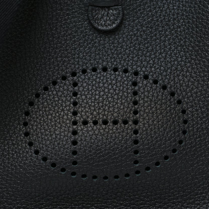 Hermes Taurillon Clemence Evelyne TPM Black 8 of 11