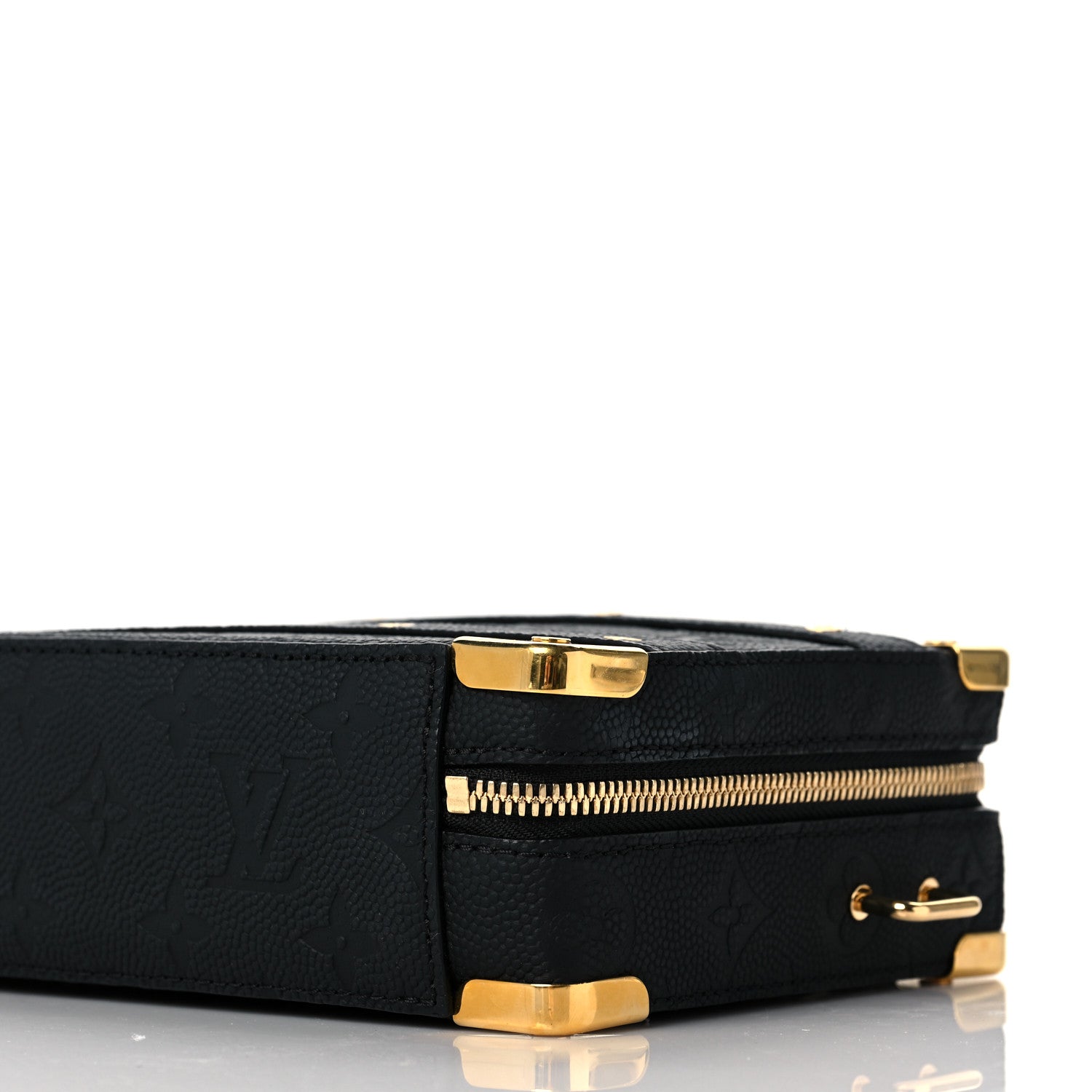 Louis Vuitton X NBA Grained Calfskin Monogram Handle Trunk Black 8 of 8