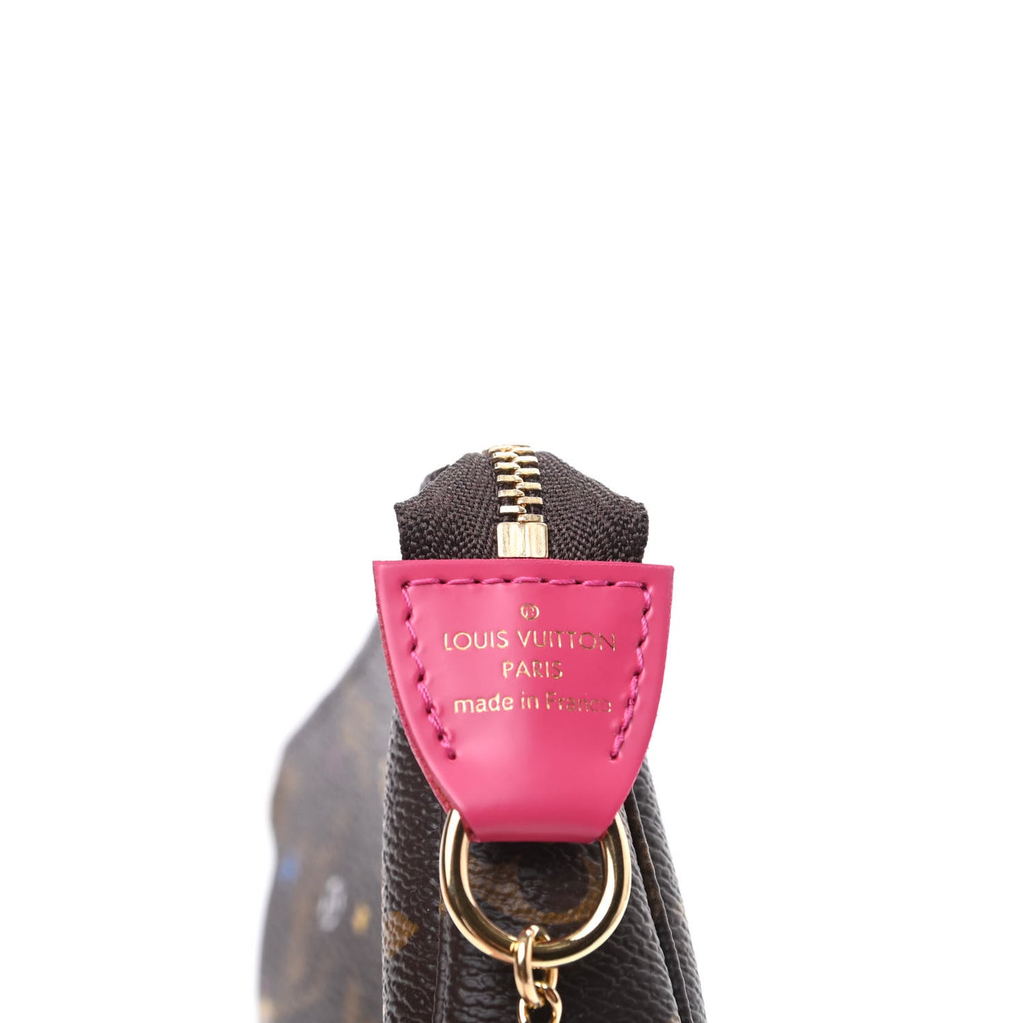 Monogram 2020 Christmas Animation Roller Coaster Mini Pochette Accessories Pivoine