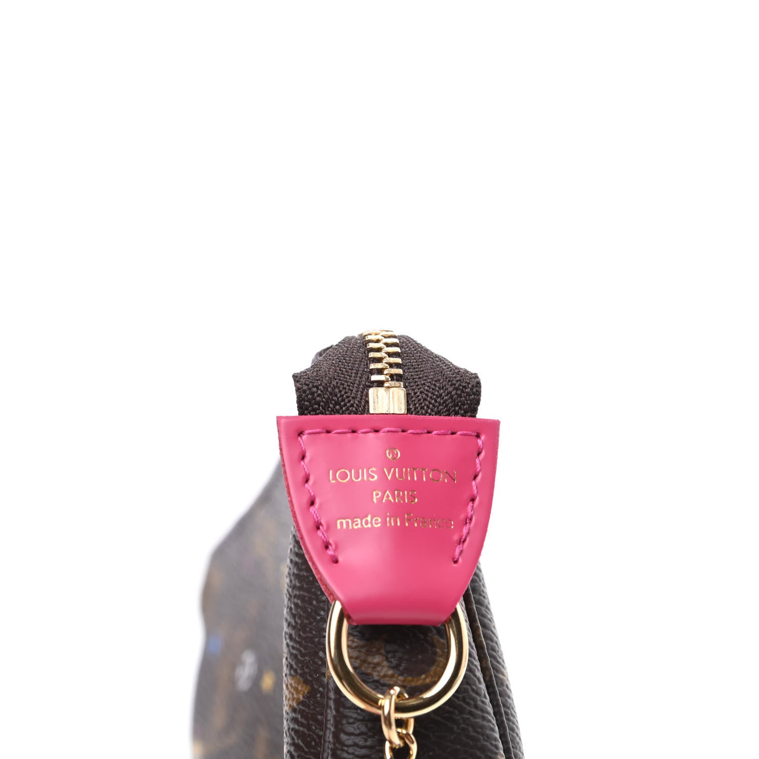 Louis Vuitton Monogram 2020 Christmas Animation Roller Coaster Mini Pochette Accessories Pivoine 6 of 10