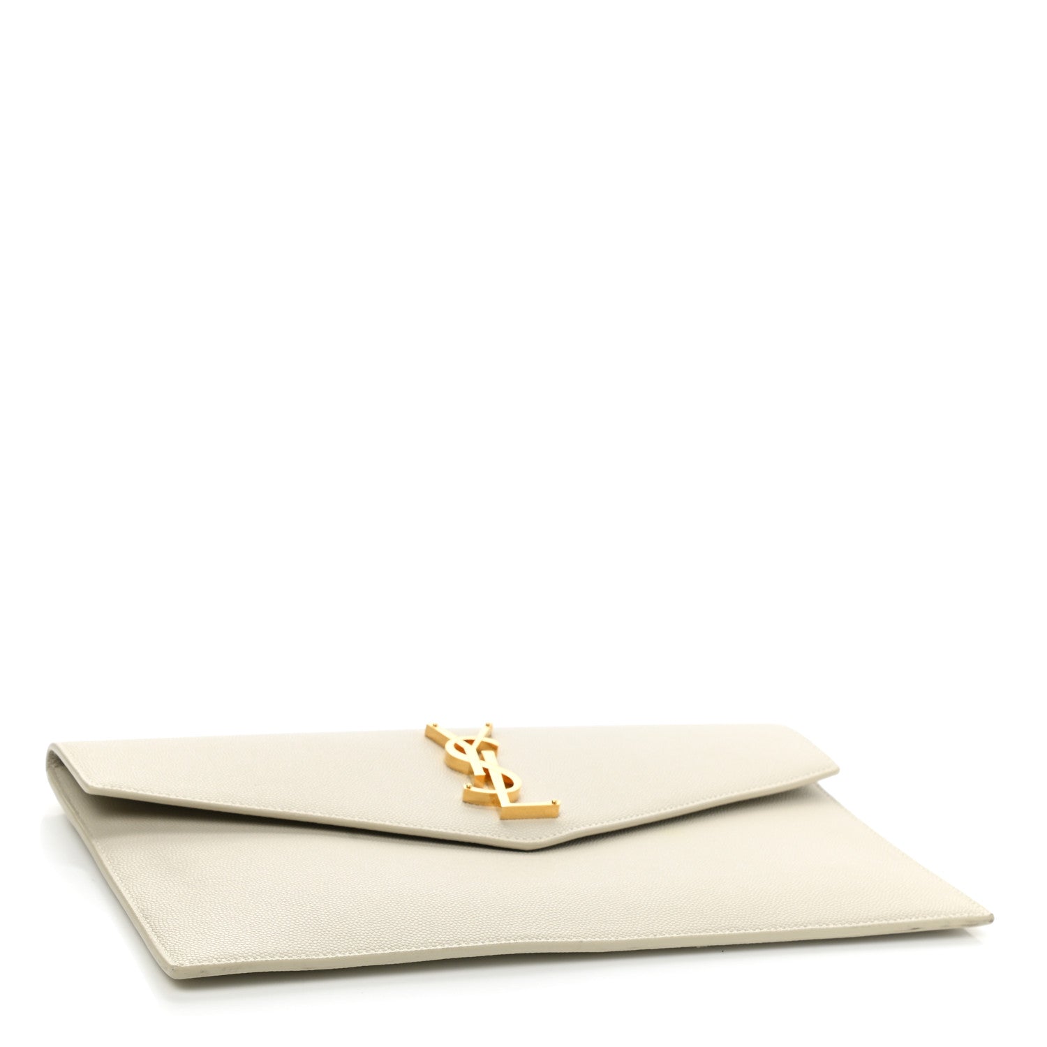Saint Laurent Grain De Poudre Uptown Pouch Crema Soft 4 of 8