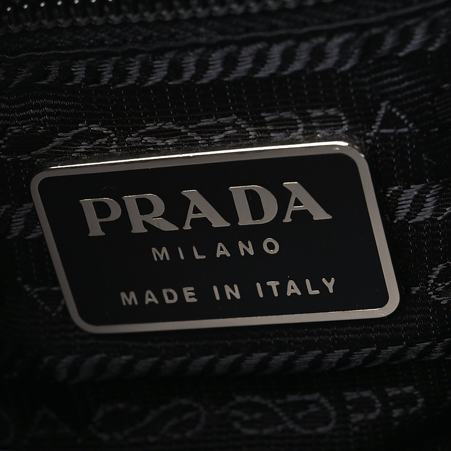 Tessuto Nylon Vitello Hobo Black