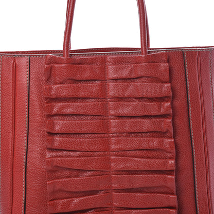 Dolce & Gabbana Grained Calfskin Tote Red 7 of 10