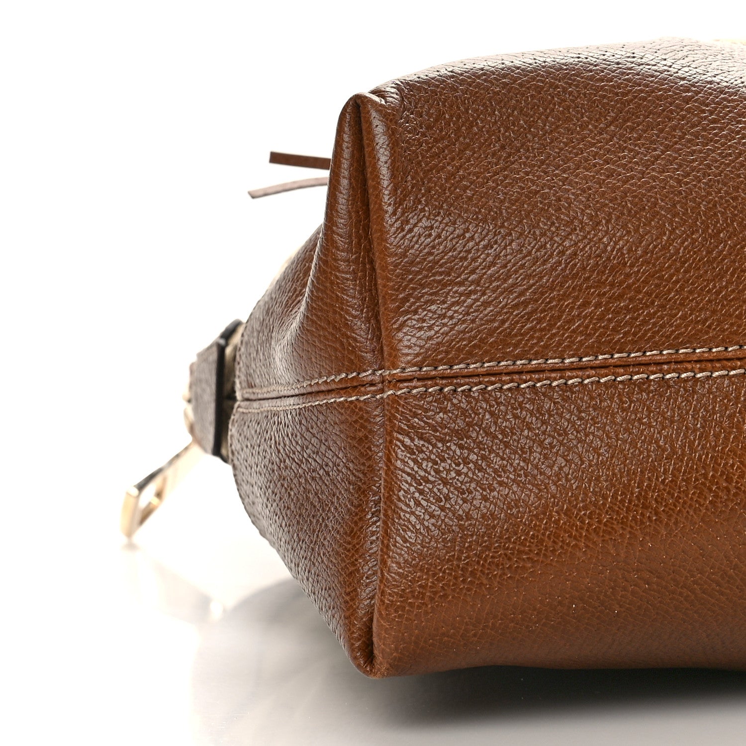 Gucci Monogram Medium Bree Shoulder Bag Beige Tabacco 8 of 9