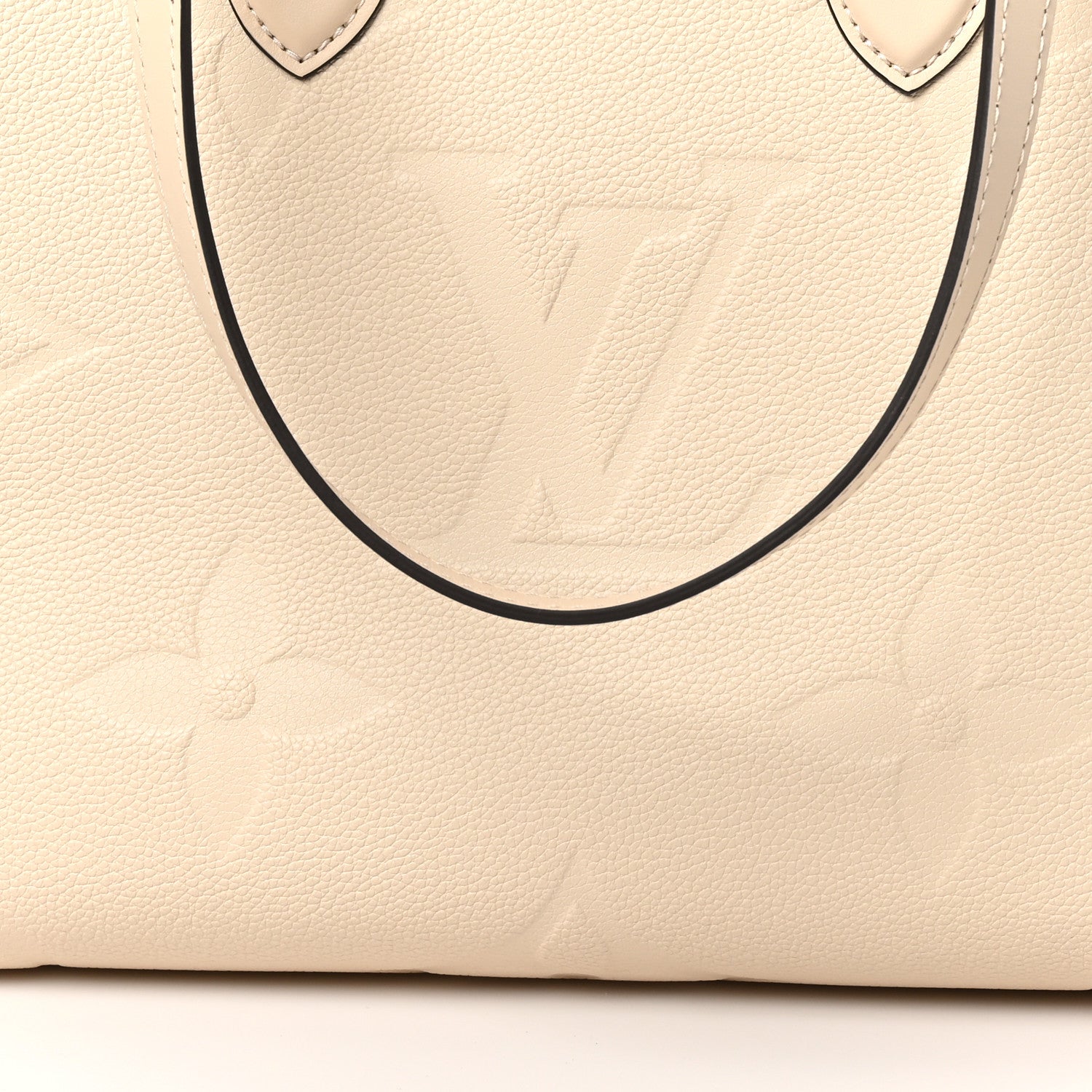 Louis Vuitton Empreinte Monogram Giant Onthego MM Creme 7 of 9