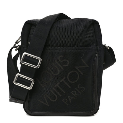 Louis Vuitton Damier Geant Citadin Messenger Black 1 of 10