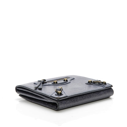 Balenciaga Agneau Bi-Fold Compact Wallet Jacynthe 4 of 8