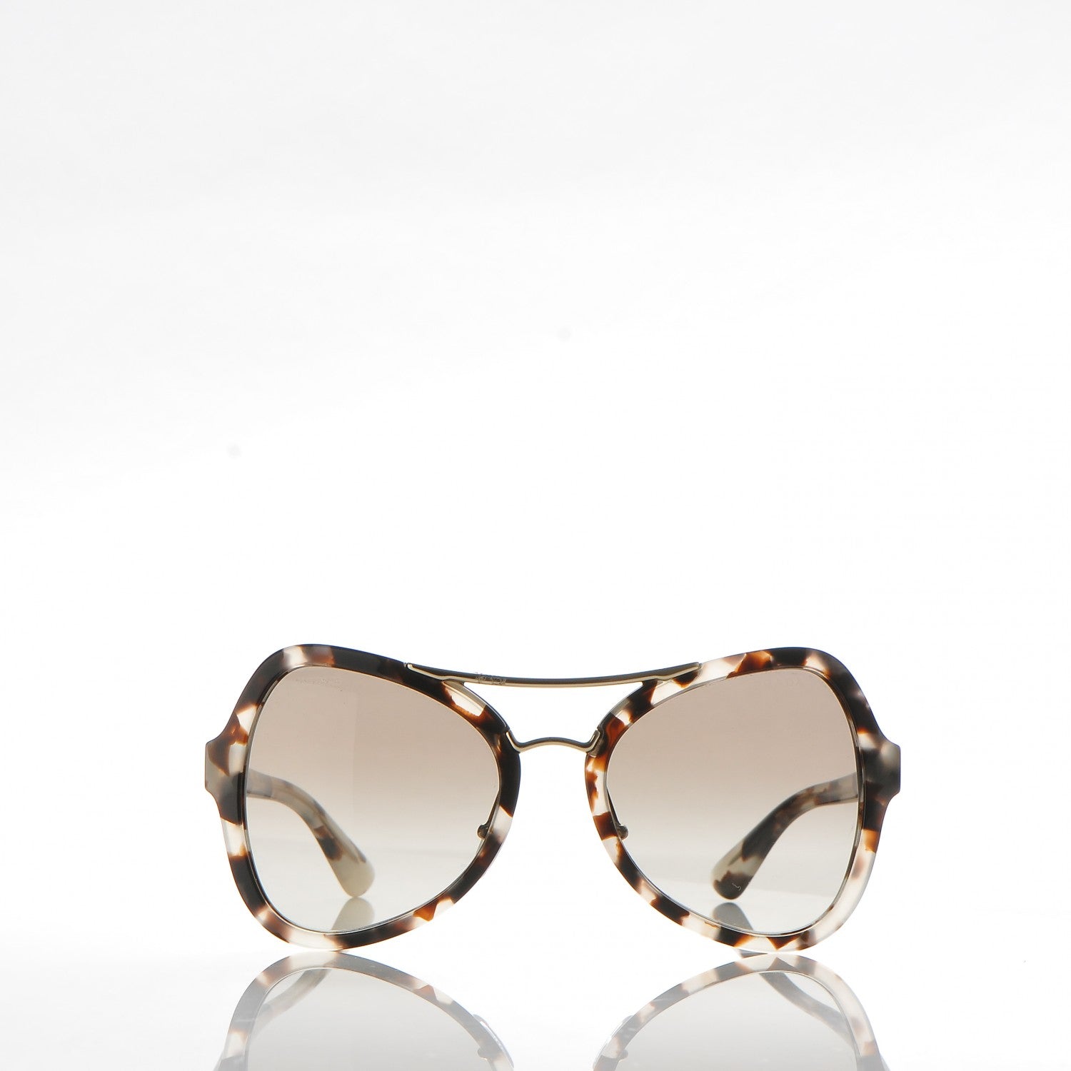 Prada Sunglasses SPR 18S Tortoise Grey | 2 of 8