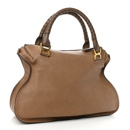 Chloe Calfskin Large Marcie Satchel Nut 2 of 9