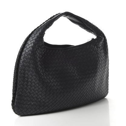 Bottega Veneta Nappa Intrecciato Medium Veneta Hobo Black 3 of 9