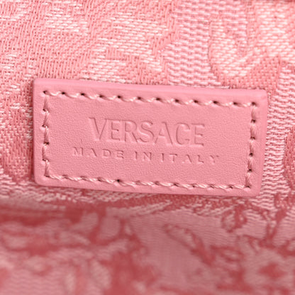 Versace Jacquard Barocco Print Medium Athena Tote Pink 6 of 10