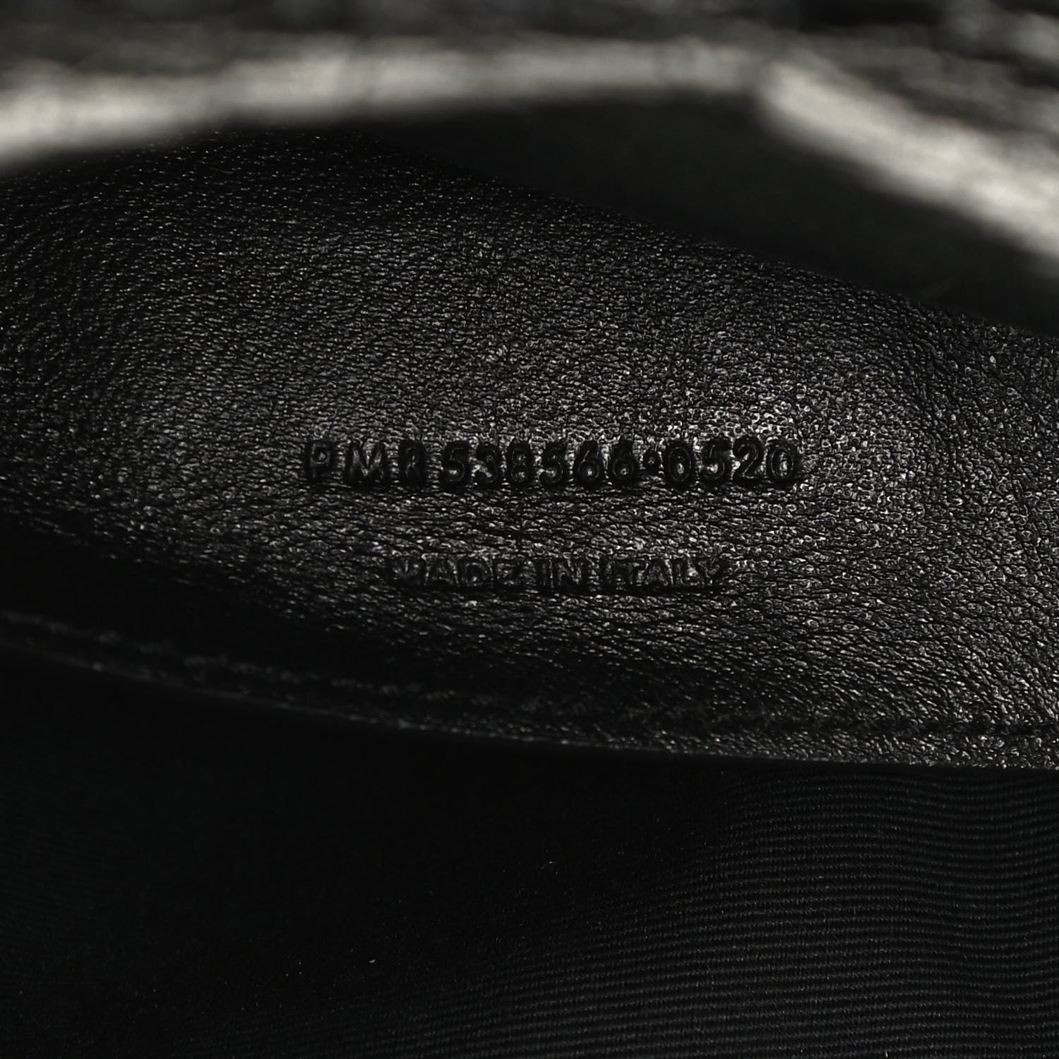 Saint Laurent Crinkled Calfskin Matelasse Monogram Baby Niki Chain Satchel Black 8 of 16