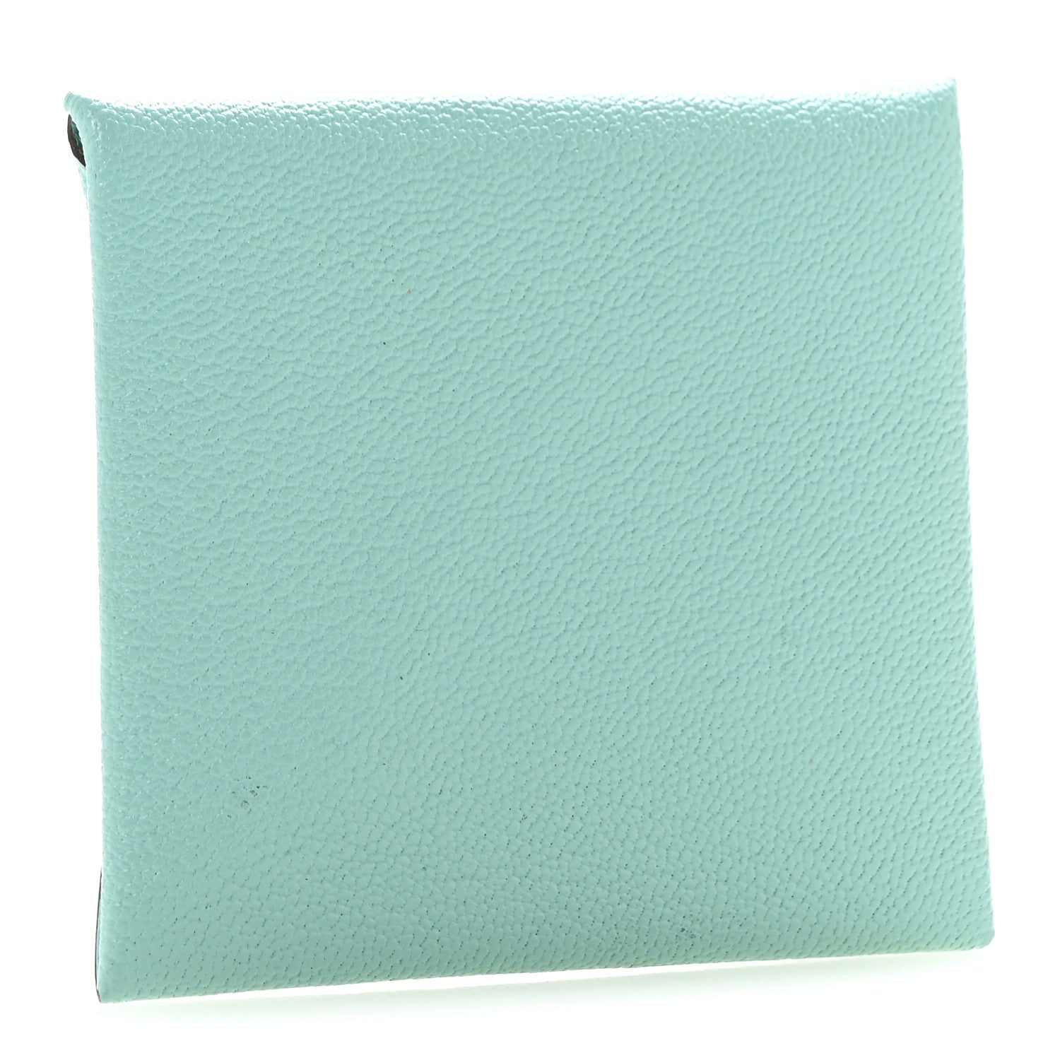Hermes Chevre Mysore Bastia Coin Purse Aqua 3 of 8