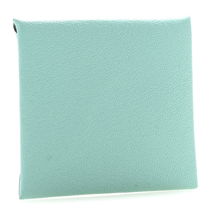 Hermes Chevre Mysore Bastia Coin Purse Aqua 3 of 8
