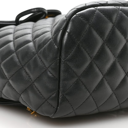 Chanel Lambskin Quilted Small Urban Spirit Backpack Black 8 of 10