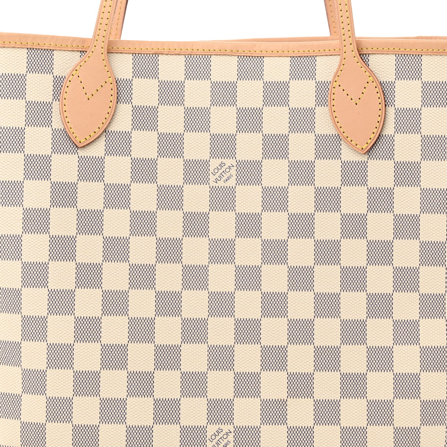 Damier Azur Neo Neverfull MM Rose Ballerine