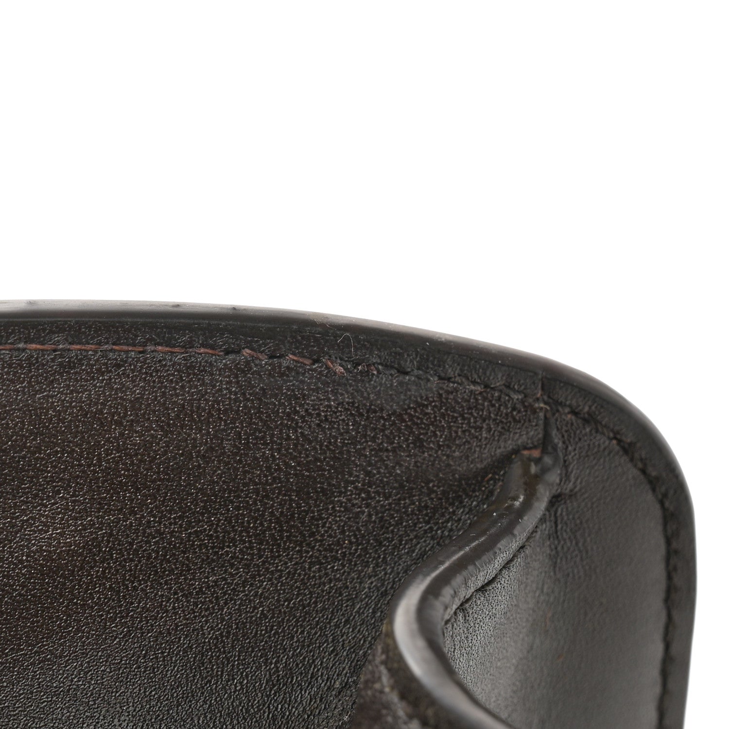 The Row Sleek Calfskin The Sofia 8.75 Crossbody Dark Brown 12 of 12