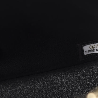 Chanel Lambskin Quilted Mini Square Flap Black 9 of 10