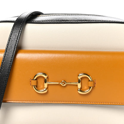 Gucci Azalea Calfskin Small Horsebit 1955 Shoulder Bag Mystic White Sun Oil 8 of 10