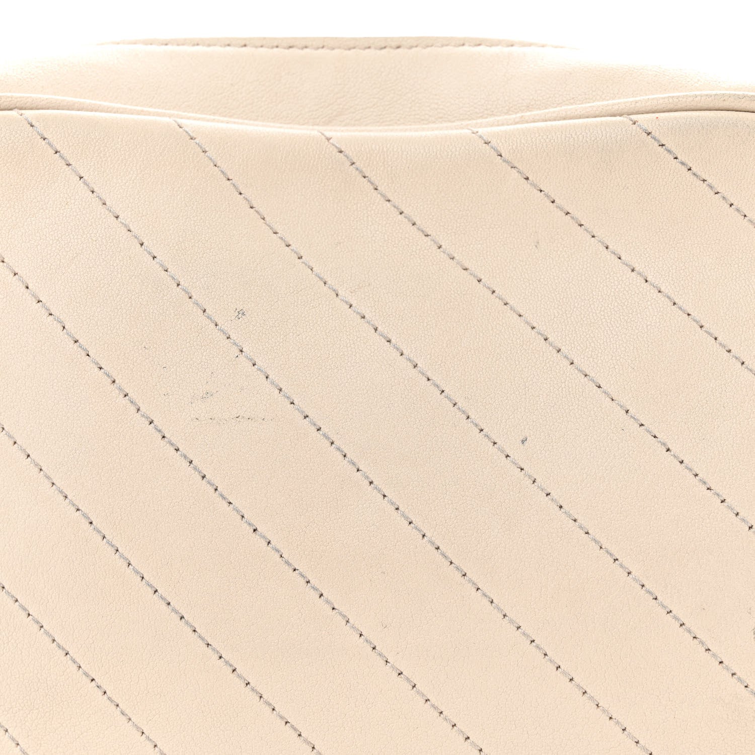 Gucci Sakai Be Green Calfskin Diagonal Stitched Small Blondie Shoulder Bag Mystic White 13 of 18