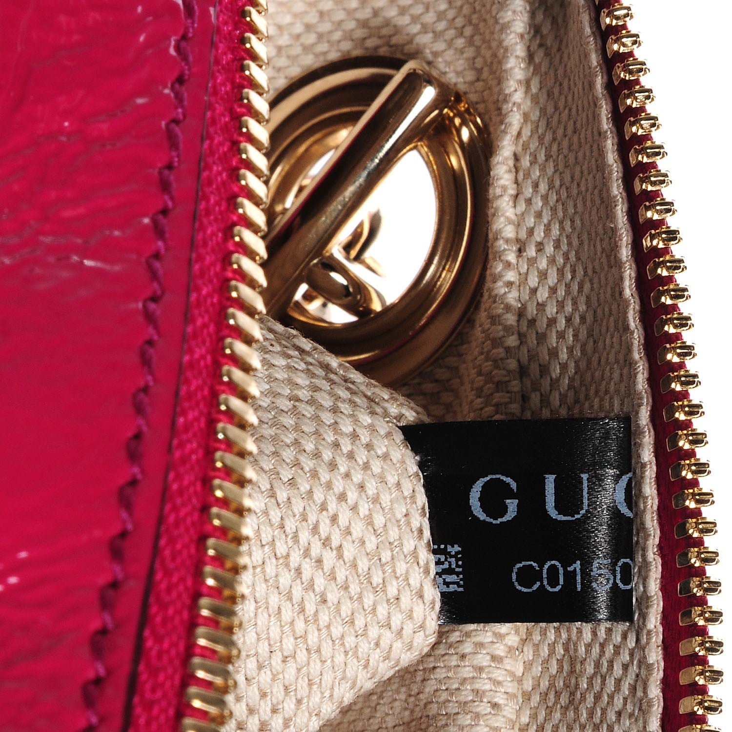 Gucci Vernice Naplack Small Soho Bowler Bright Bouganville 8 of 9