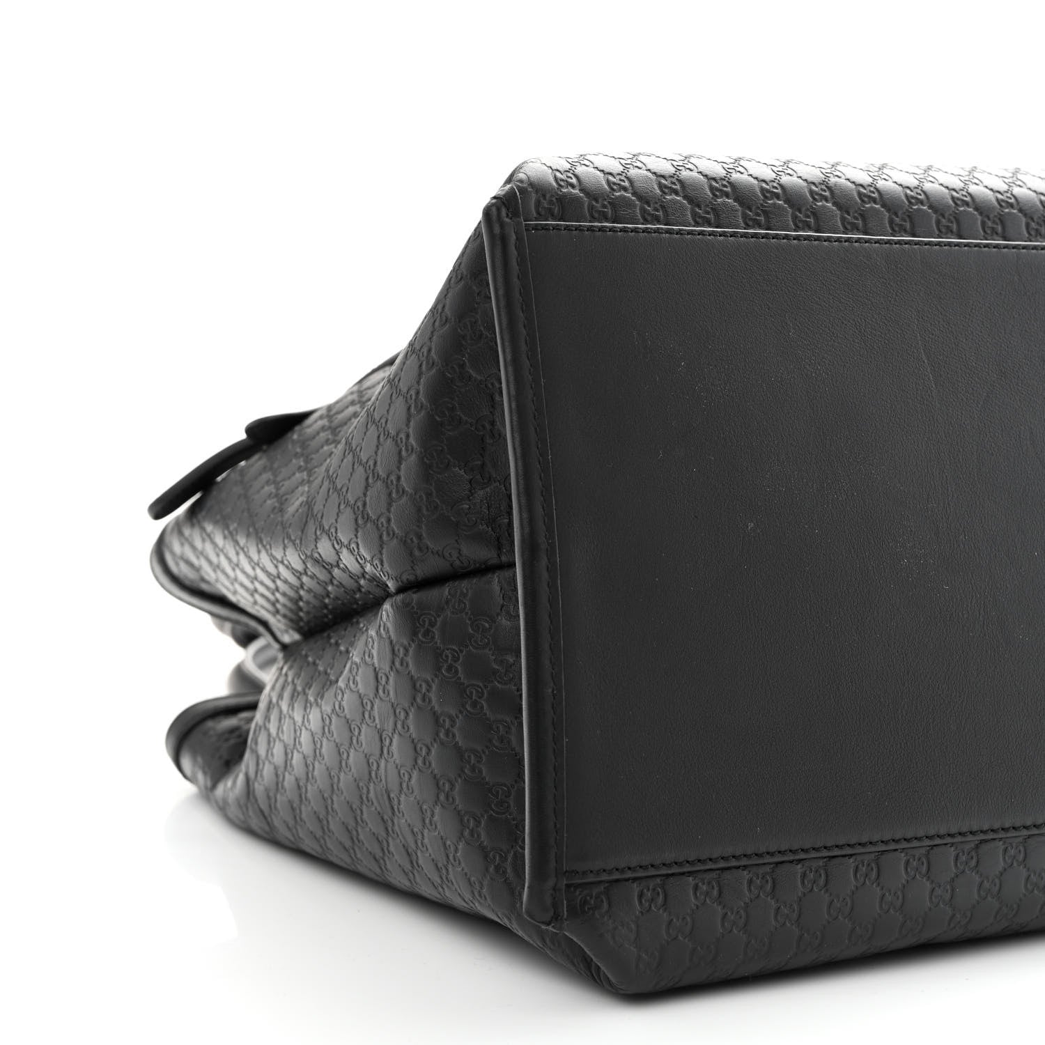 Gucci Soft Microguccissima Large Tote Black 9 of 10
