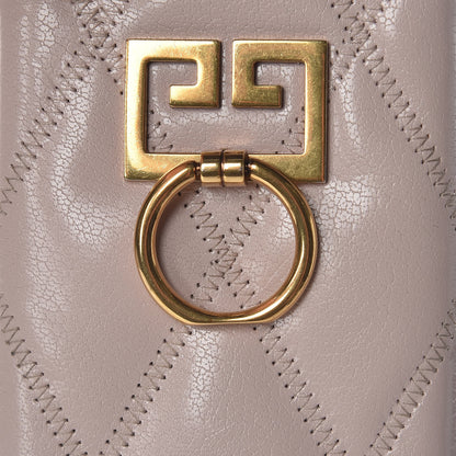 Givenchy Goatskin Diamond Quilted GV3 iPhone X Case Pale Pink 7 of 8