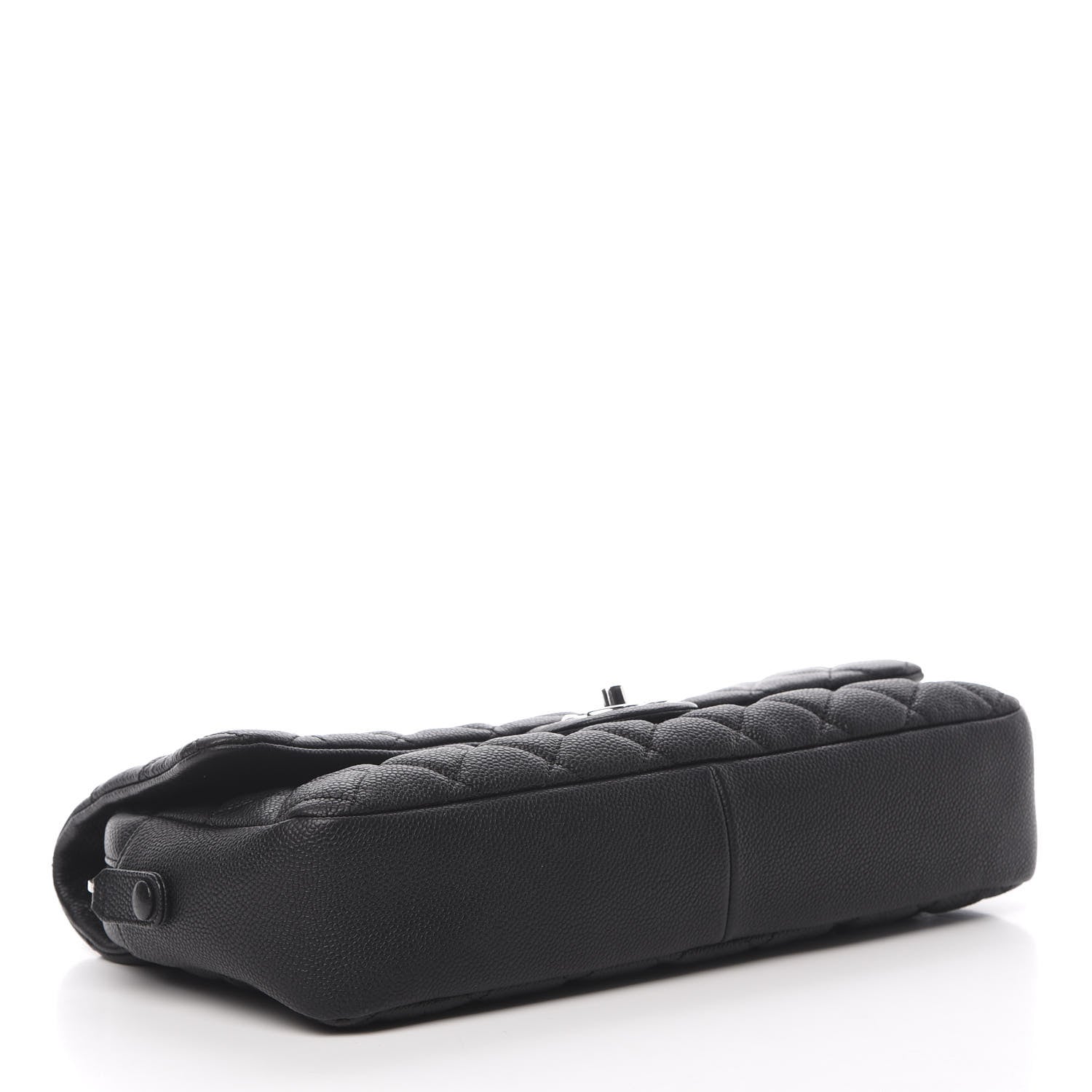 Chanel Caviar Quilted Jumbo Easy Flap Black 5 of 11
