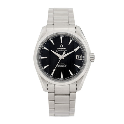 Omega Stainless Steel 38.5mm Seamaster Aqua Terra Master Co-Axial Chronometer Automatic Watch Black 231.10.39.21.01.001 1 of 4