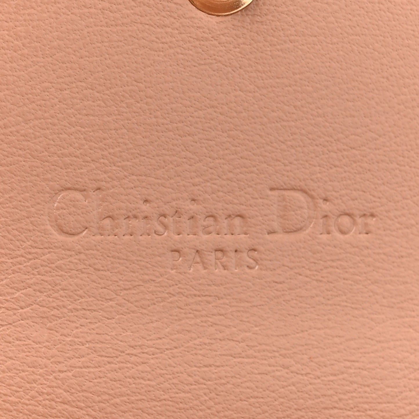 Patent Cannage Lady Dior Rendezvous Wallet On Chain Pink