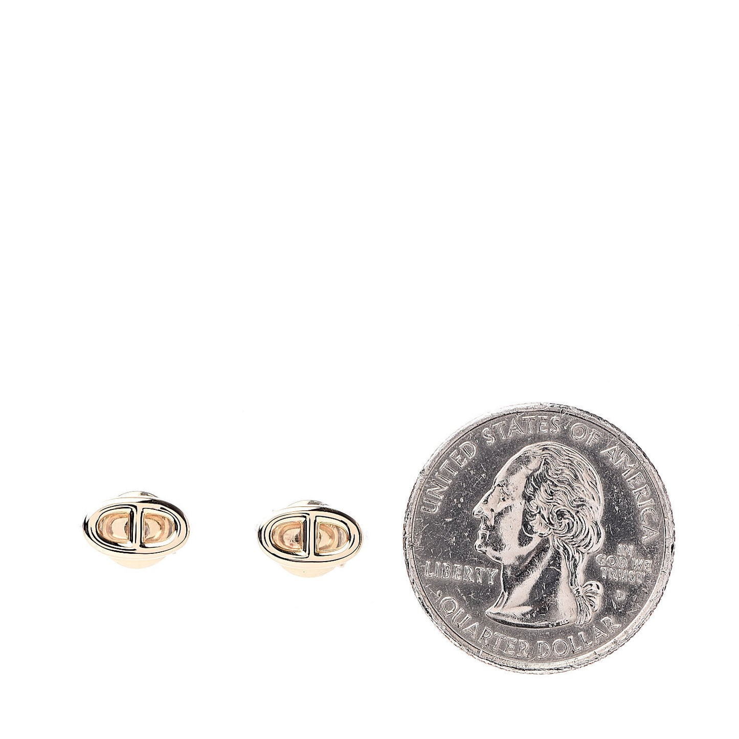 18K Yellow Gold TPM Farandole Stud Earrings