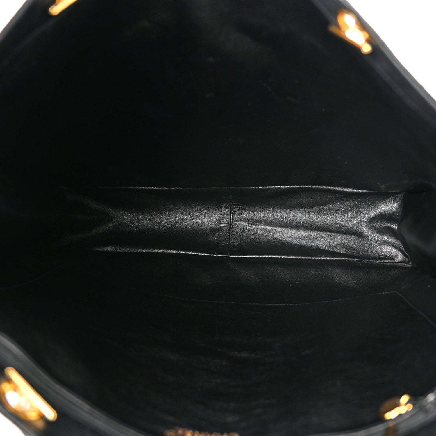 Chanel Caviar CC Shopper Tote Black 5 of 12