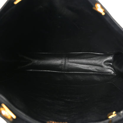 Chanel Caviar CC Shopper Tote Black 5 of 12