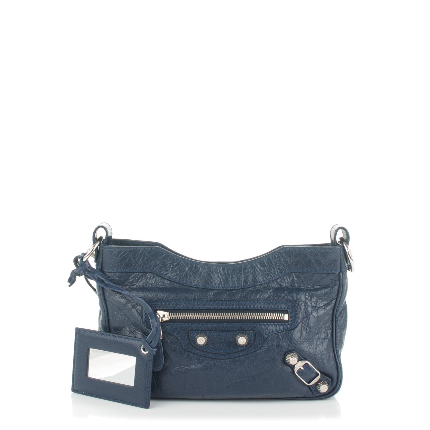 Balenciaga Agneau Giant 12 Silver Hardware Hip Bleu Obscur 1 of 7