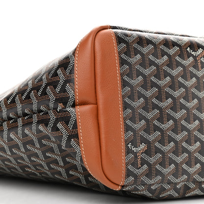 Goyard Goyardine Artois MM Black Gold 9 of 10