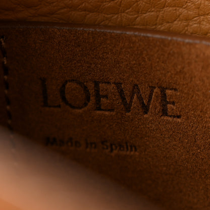 Loewe Suede Calfskin Medium Pebble Bucket Bag Tobacco 6 of 11