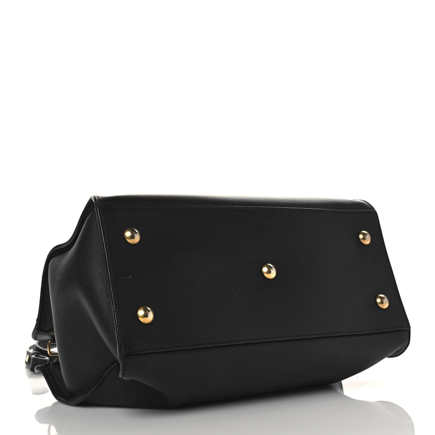 Calfskin Small Classic Y Cabas Black