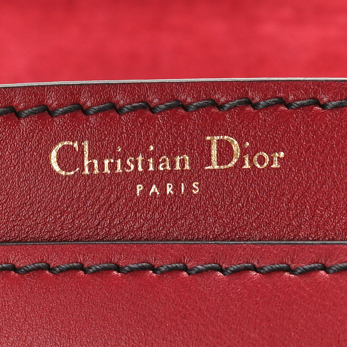 Christian Dior Calfskin J'Adior Chain Flap Bag Red 6 of 10