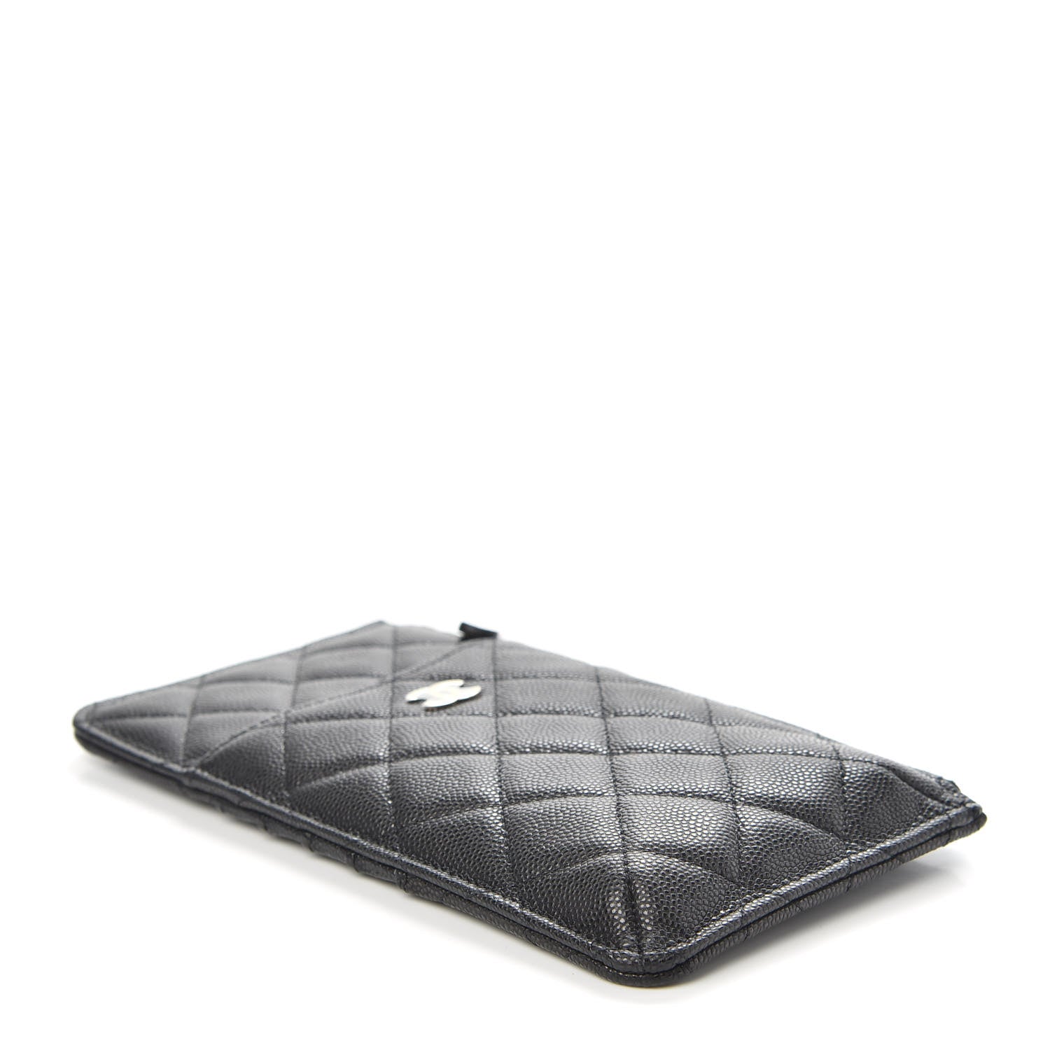Chanel Caviar Quilted Classic iPhone Pouch Black 4 of 8