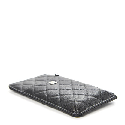 Chanel Caviar Quilted Classic iPhone Pouch Black 4 of 8