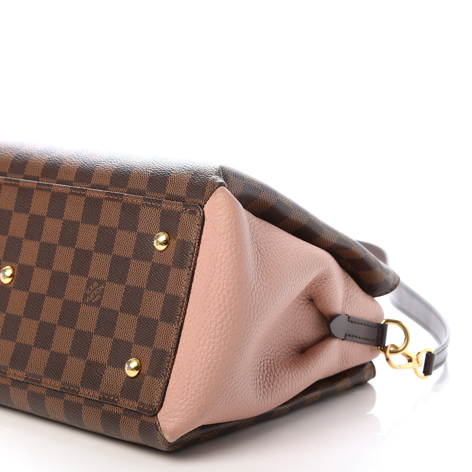 Louis Vuitton Cuir Taurillon Damier Ebene Normandy Magnolia 7 of 12