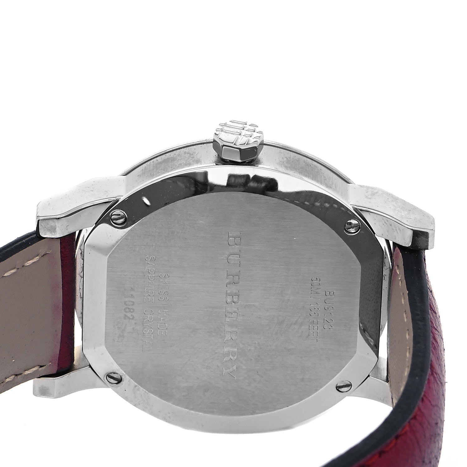 Burberry Stainless Steel Calfskin 34mm The City Quartz Watch BU9123 4 of 5
