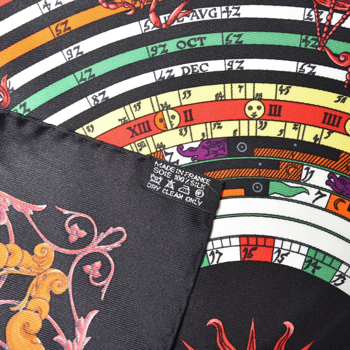 Silk Astrologie Pocket Square Scarf