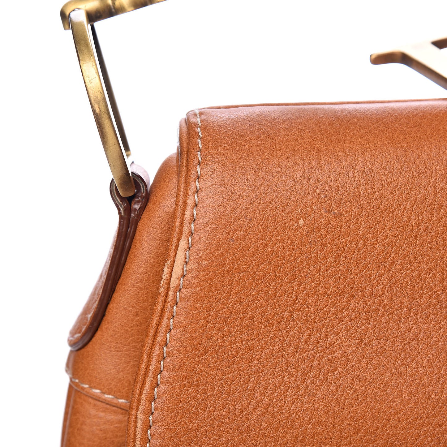 Calfskin Saddle Bag Tan