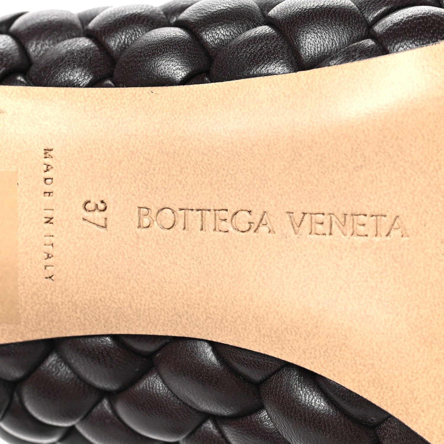Bottega Veneta Nappa Padded Intreccio The Curve Sandals 37 Fondant 6 of 8