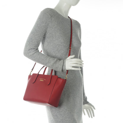 Gucci Dollar Calfskin MIni Swing Top Handle Bag Tabasco 2 of 6