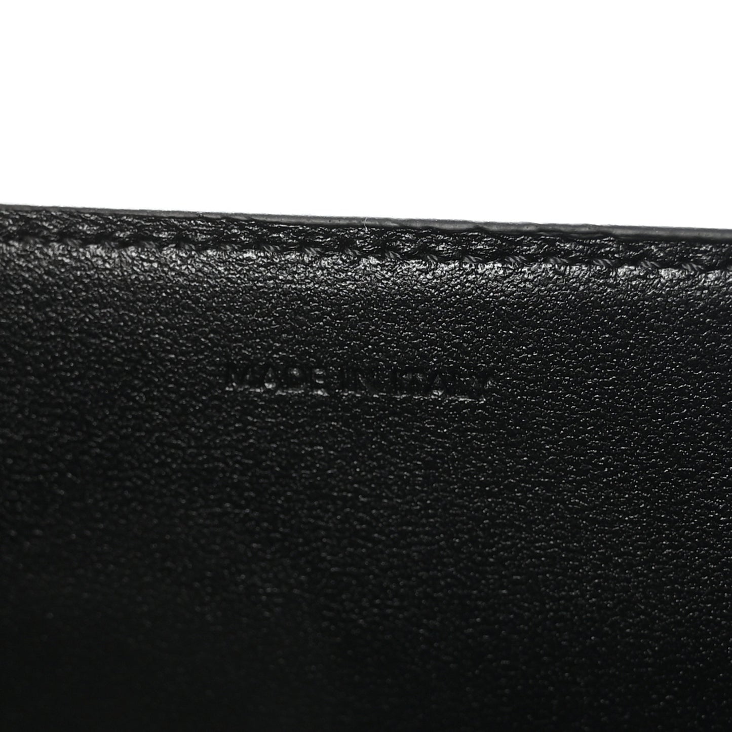Smooth Calfskin Triomphe Small Louise Bag Black