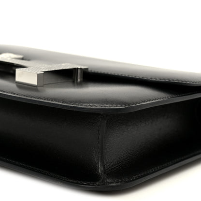 Hermes Box Lizard Constance 1-24 Black Ombre 12 of 13