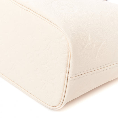 Louis Vuitton Empreinte Monogram Giant Neverfull MM Cream 6 of 9